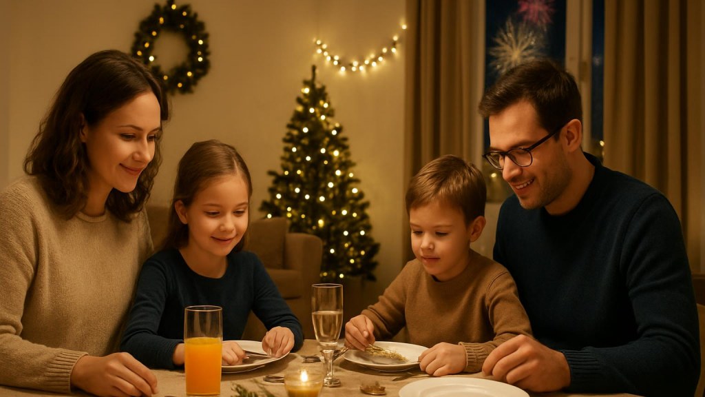 Capodanno con bambini ad Udine: soggiorni, cena e attività per famiglie Famiglia con bambini in ambiente accogliente per Capodanno