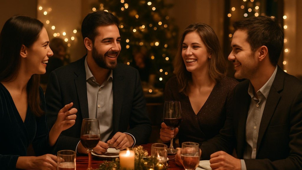 Capodanno per gruppi ad Udine: cenoni e serate per socializzare Gruppo di adulti in contesto sociale per Capodanno
